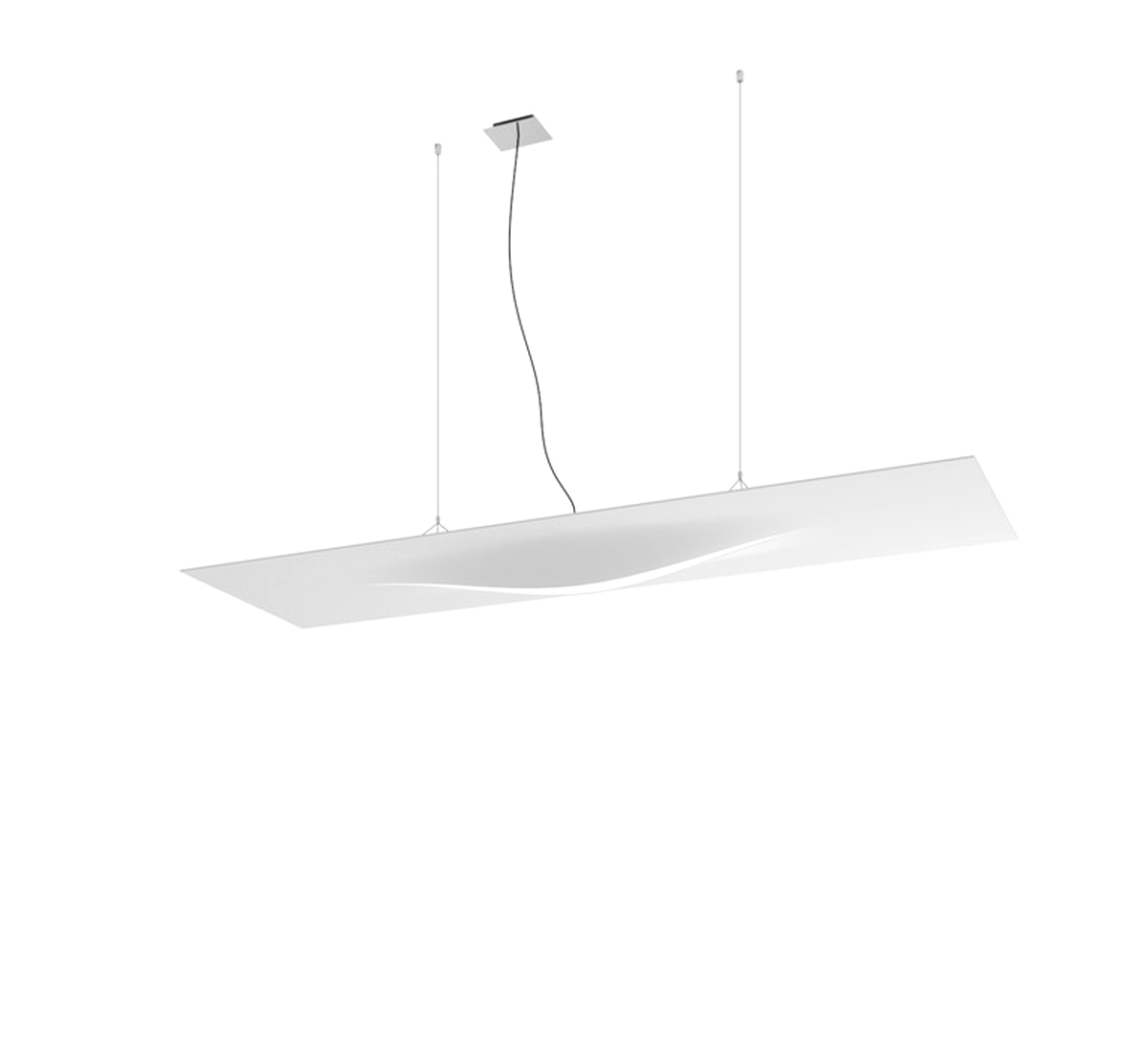 Ingo Maurer Schlitz Suspension Lamp