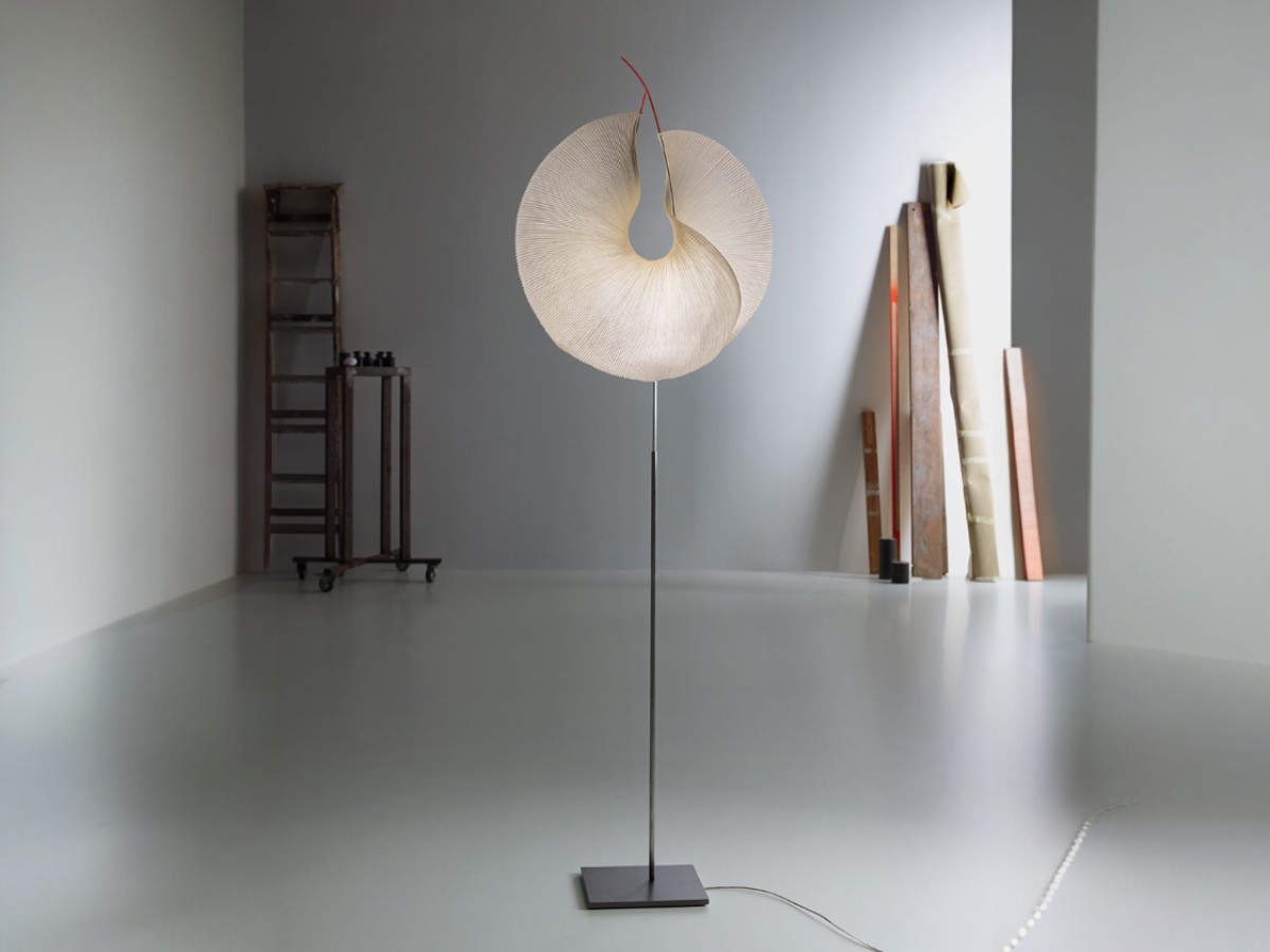 Ingo Maurer Yoruba Rose Floor Lamp