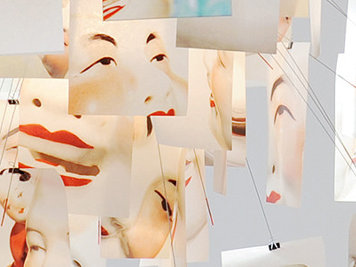 Ingo Maurer Zettel Z 5 Laughing Buddha Sospesione Lamp