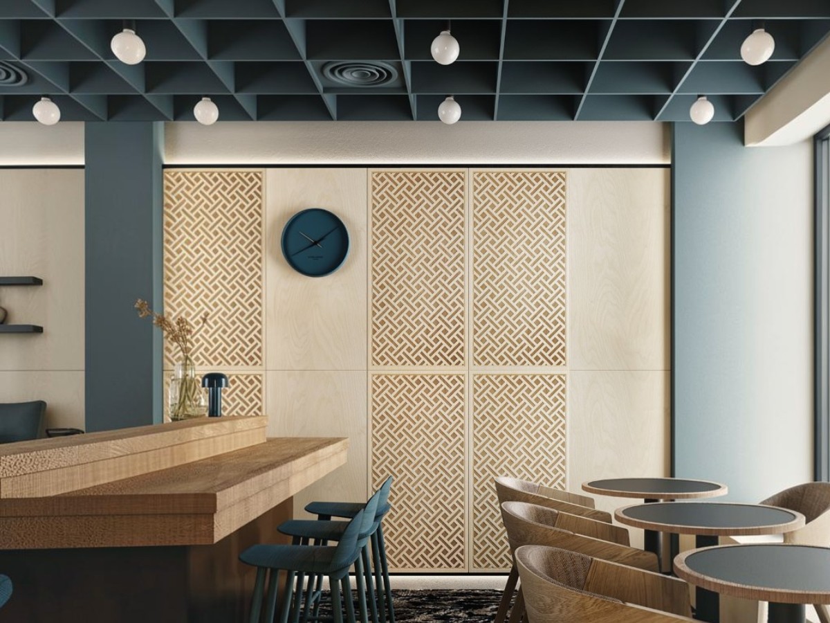 Настенная облицовка Inkiostro Bianco Twill