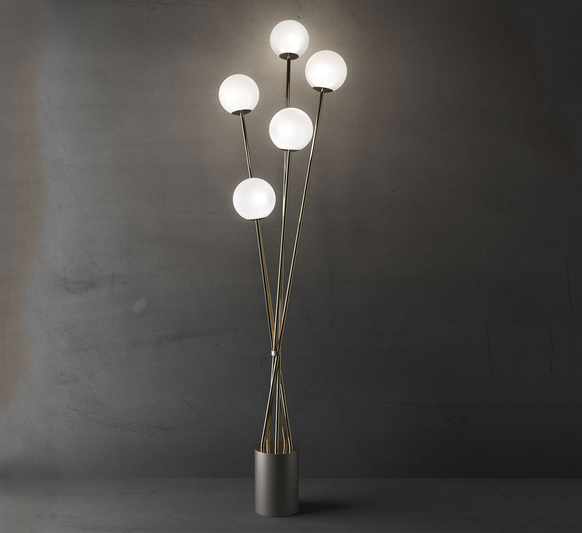 Italamp 2392 P Tea Floor Lamp