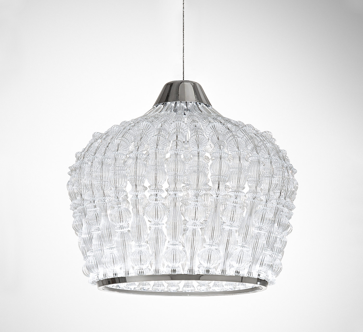 Italamp 491 64 Crowns Suspension Lamp