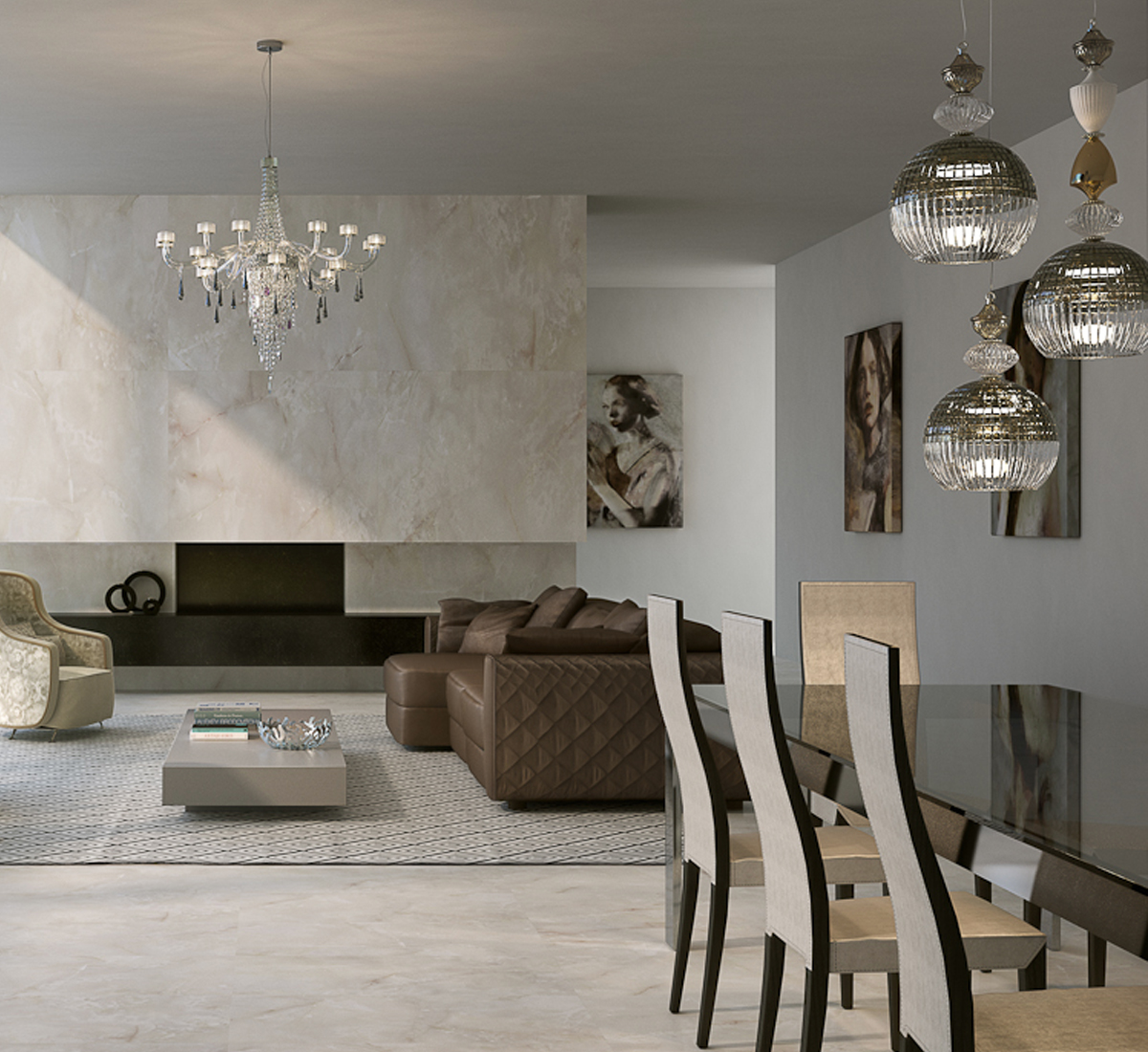 Italamp 8162 Amelie Suspension Lamp