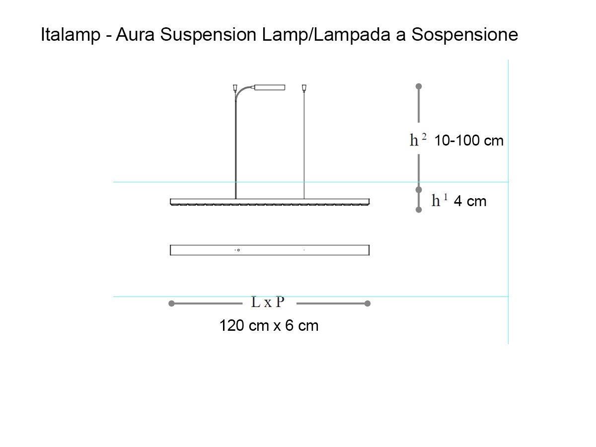 Italamp Aura Suspension Lamp 2394120