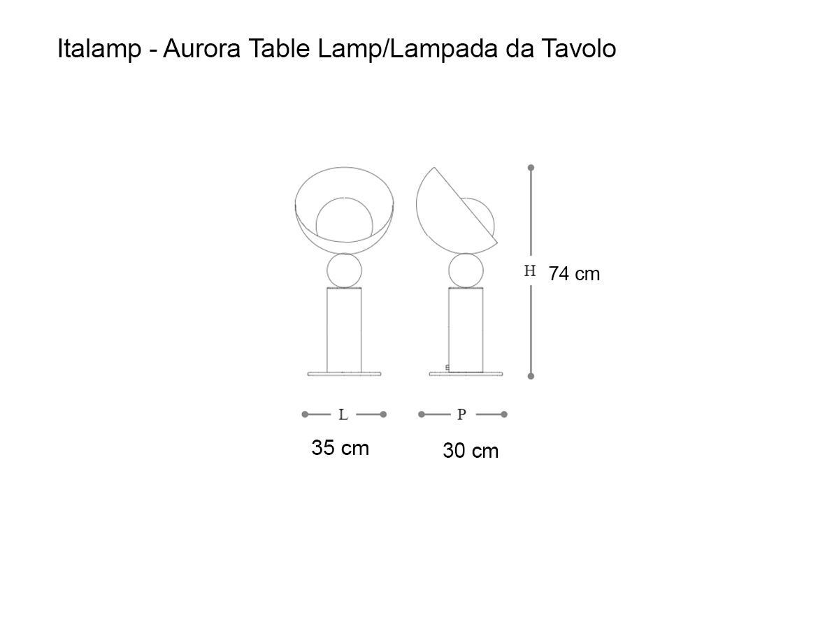 Italamp Aurora Table Lamp