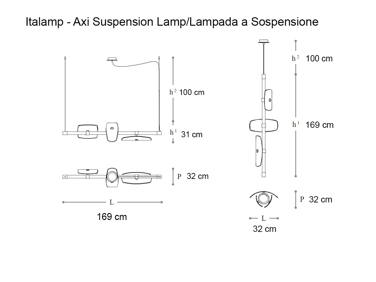 Italamp Axi Suspension Lamp