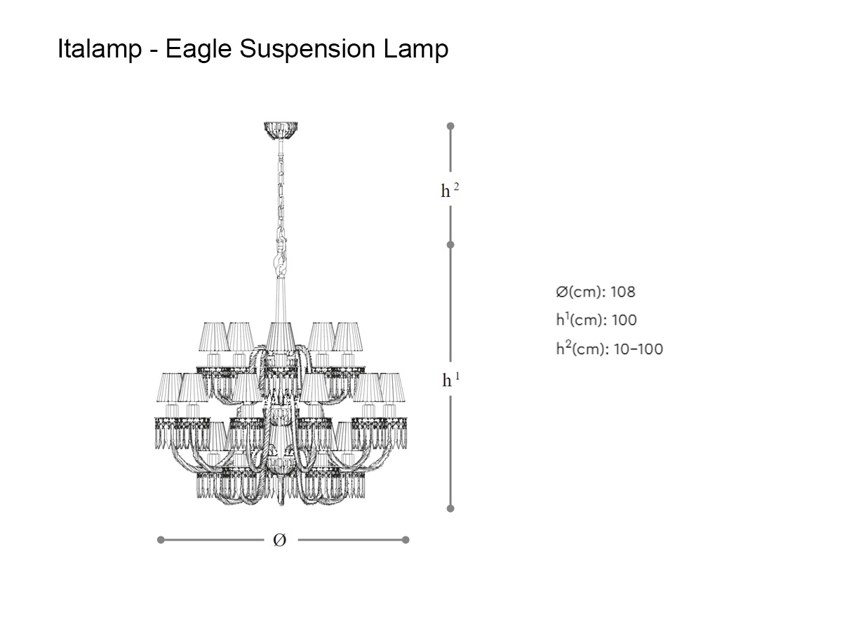 Italamp Egle Suspension Lamp