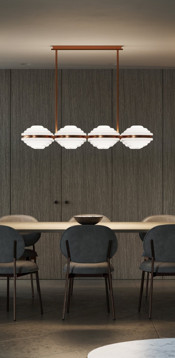 Italamp Ellepi 820s Suspension Lamp Bronze