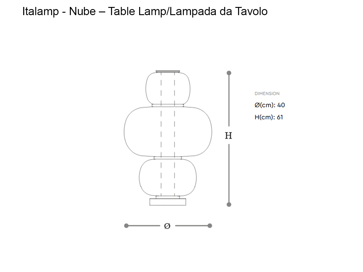 Italamp Nube Table Lamp