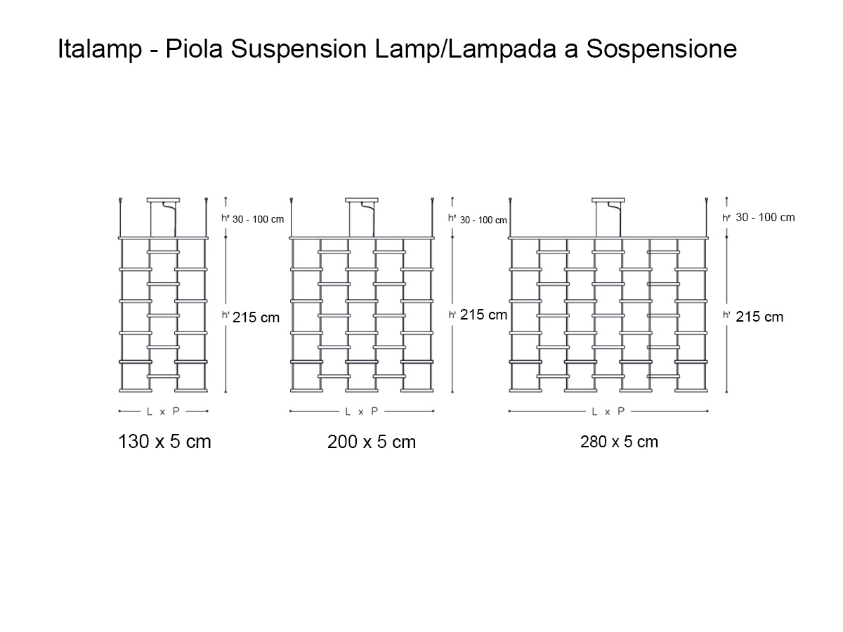Italamp Piola Suspension Lamp