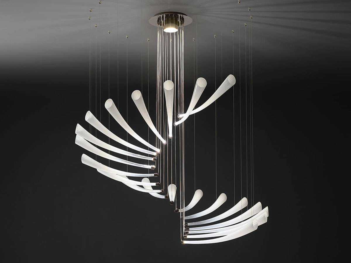Italamp Pulsa Spira 439sp20 Suspension Lamp