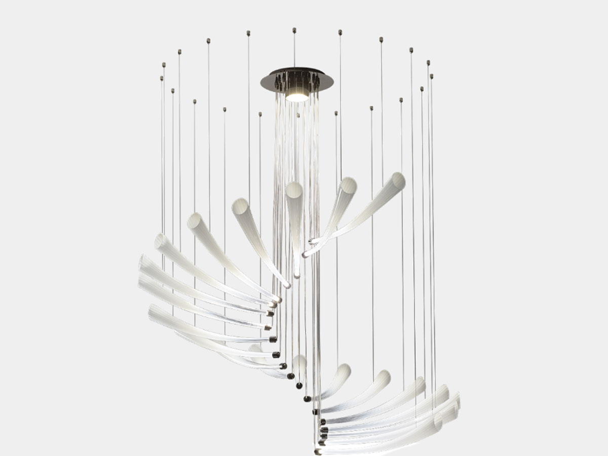 Italamp Pulsa Spira 439sp20 Suspension Lamp