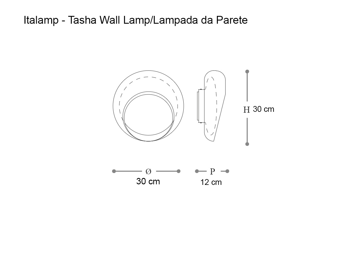 Italamp Tasha Wall Lamp