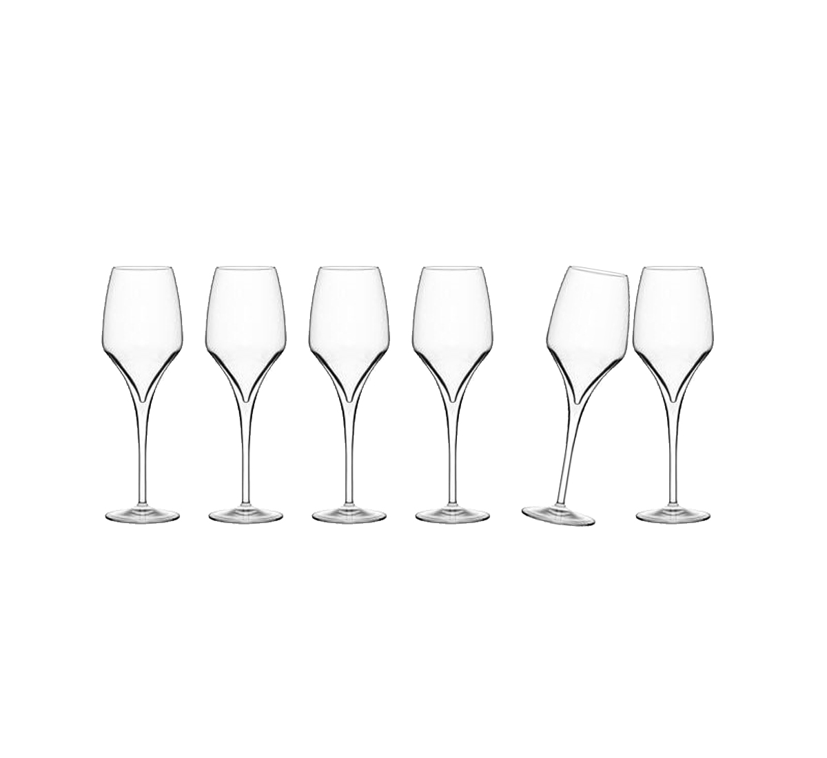 Набор Italesse Tiburon Flute 22 Cl, 6 шт