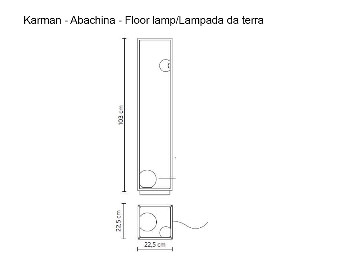 Karman Abachina Floor Lamp