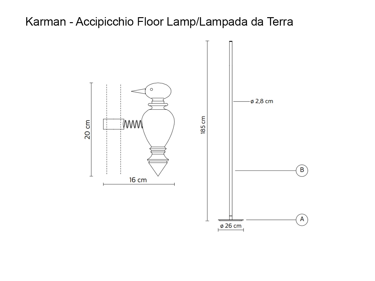 Karman Accipicchio Floor Lamp