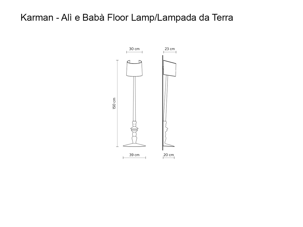 Karman Ali E Baba Floor Lamp