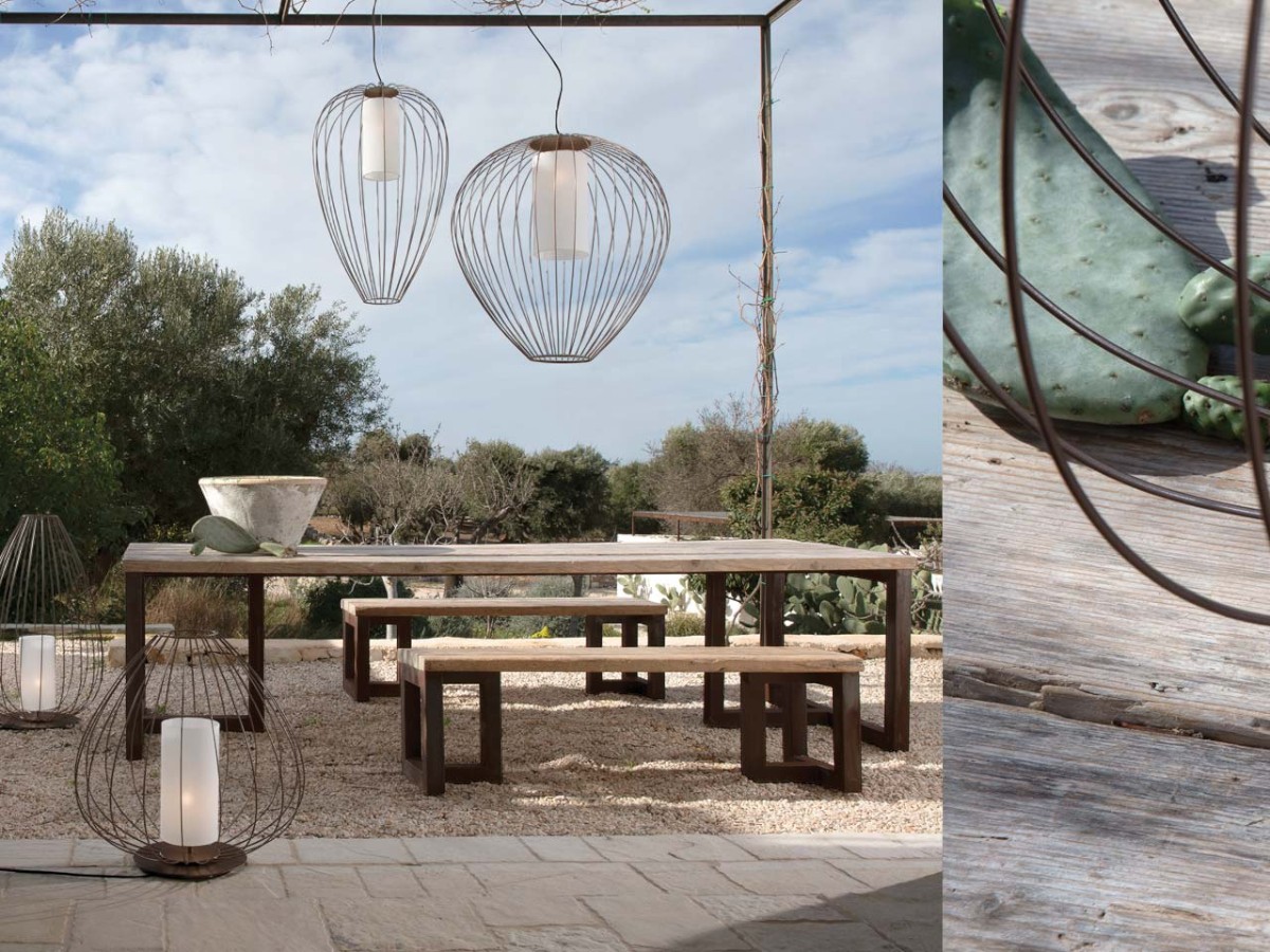 Karman Cell Se615 Ext Suspension Lamp Outdoor