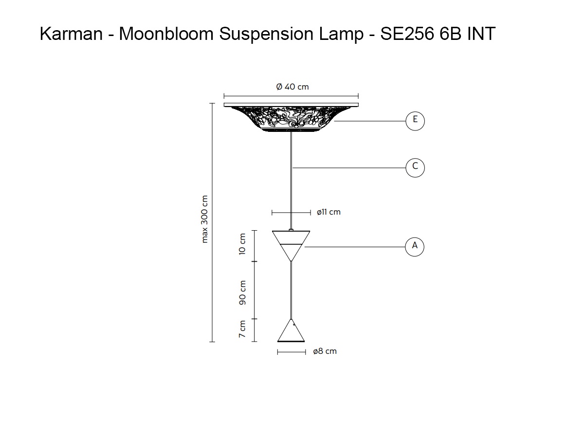 Karman Moonbloom Suspension Lamp Se256 6b Int