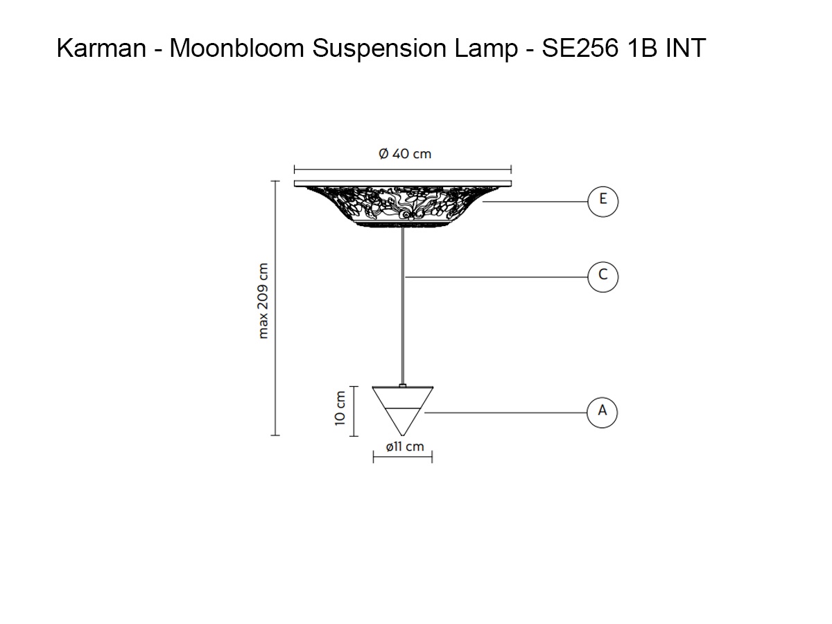 Karman Moonbloom Suspension Lamp Se256 1b Int