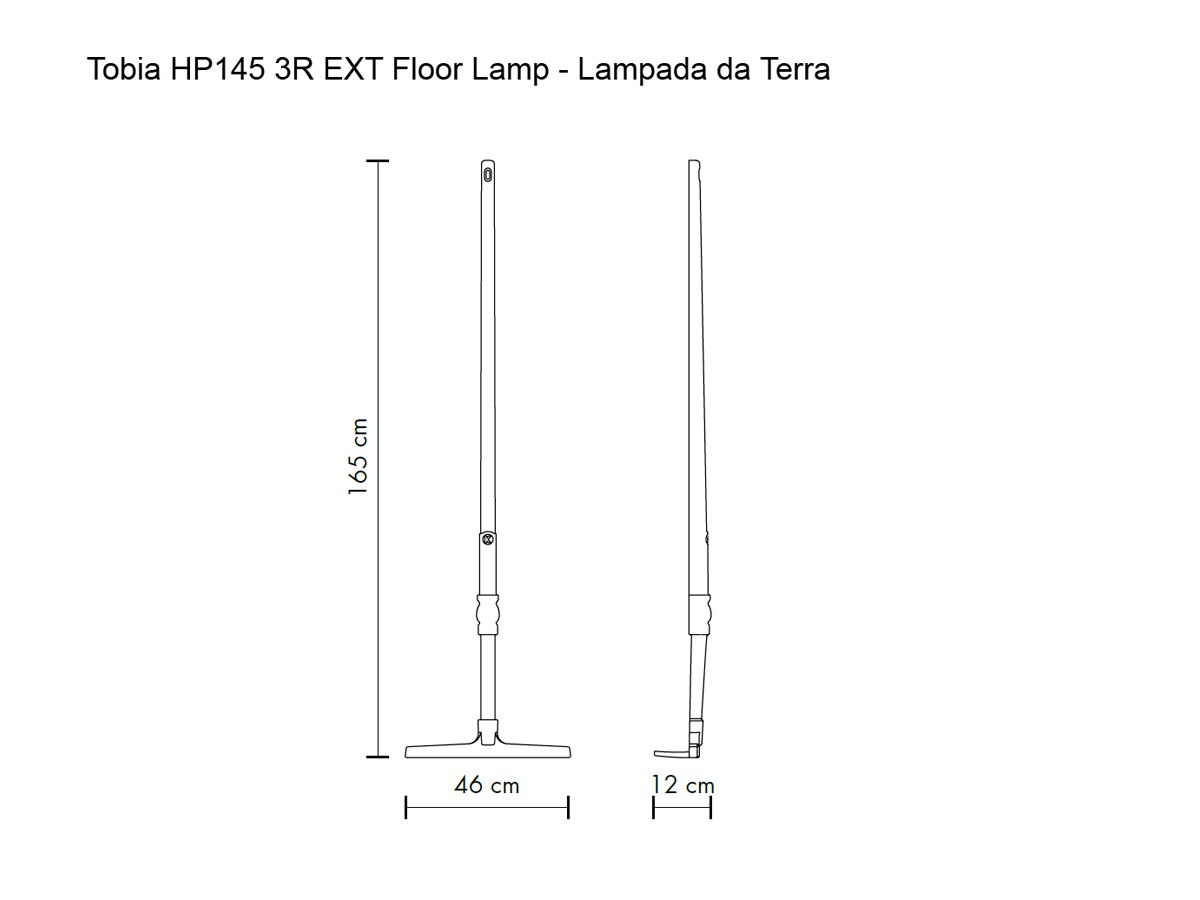 Karman Tobia Hp145 3r Ext Floor Lamp