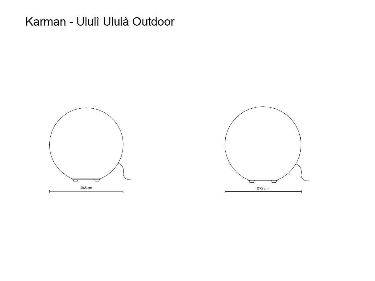 Karman Ululi Ulula Outdoor Floor Lamp
