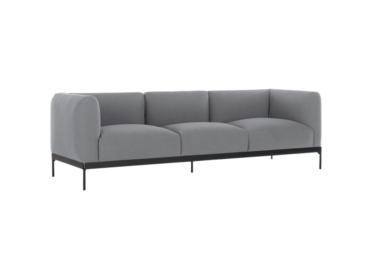 Kartell Asia 3 Seater Sofa Cotone Plain