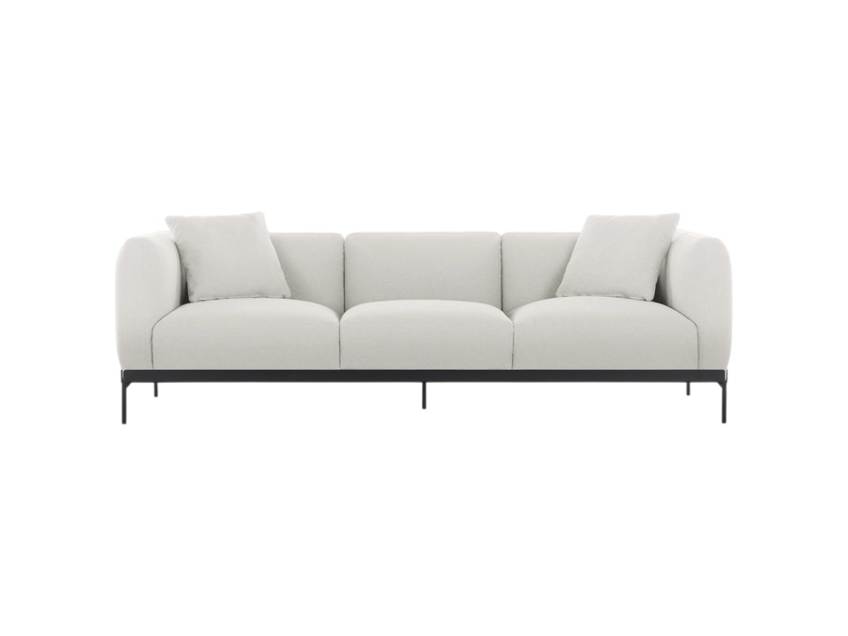 Kartell Asia 3 Seater Sofa Cotone Plain
