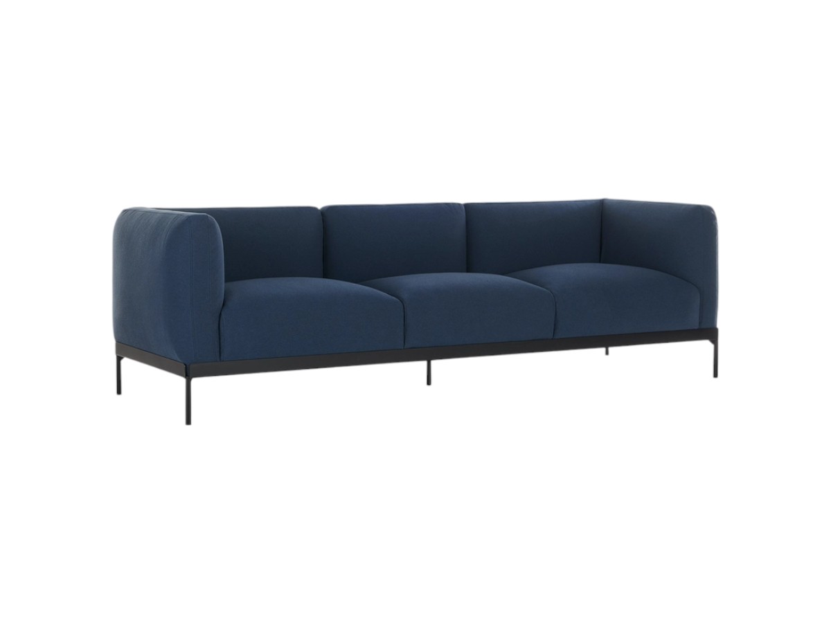 Kartell Asia 3 Seater Sofa Cotone Plain