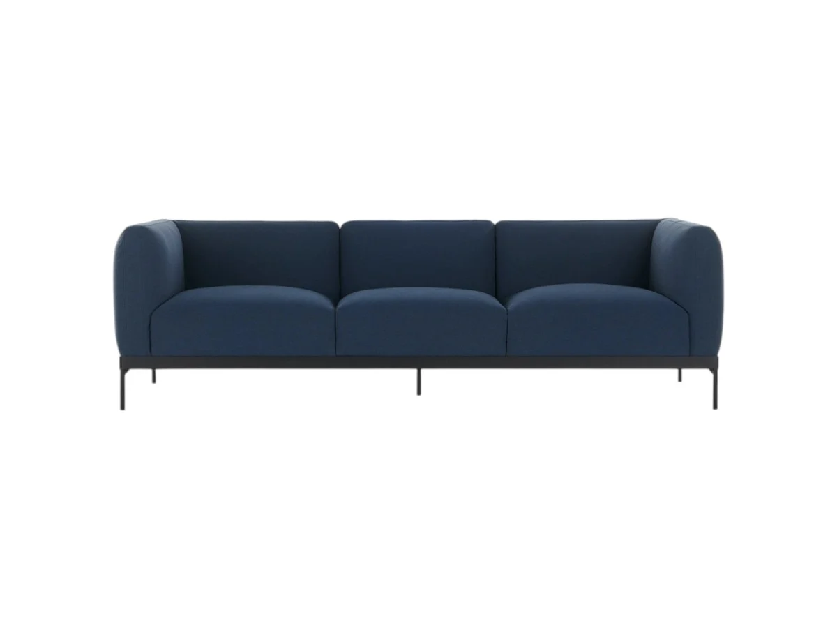 Kartell Asia 3 Seater Sofa Cotone Plain
