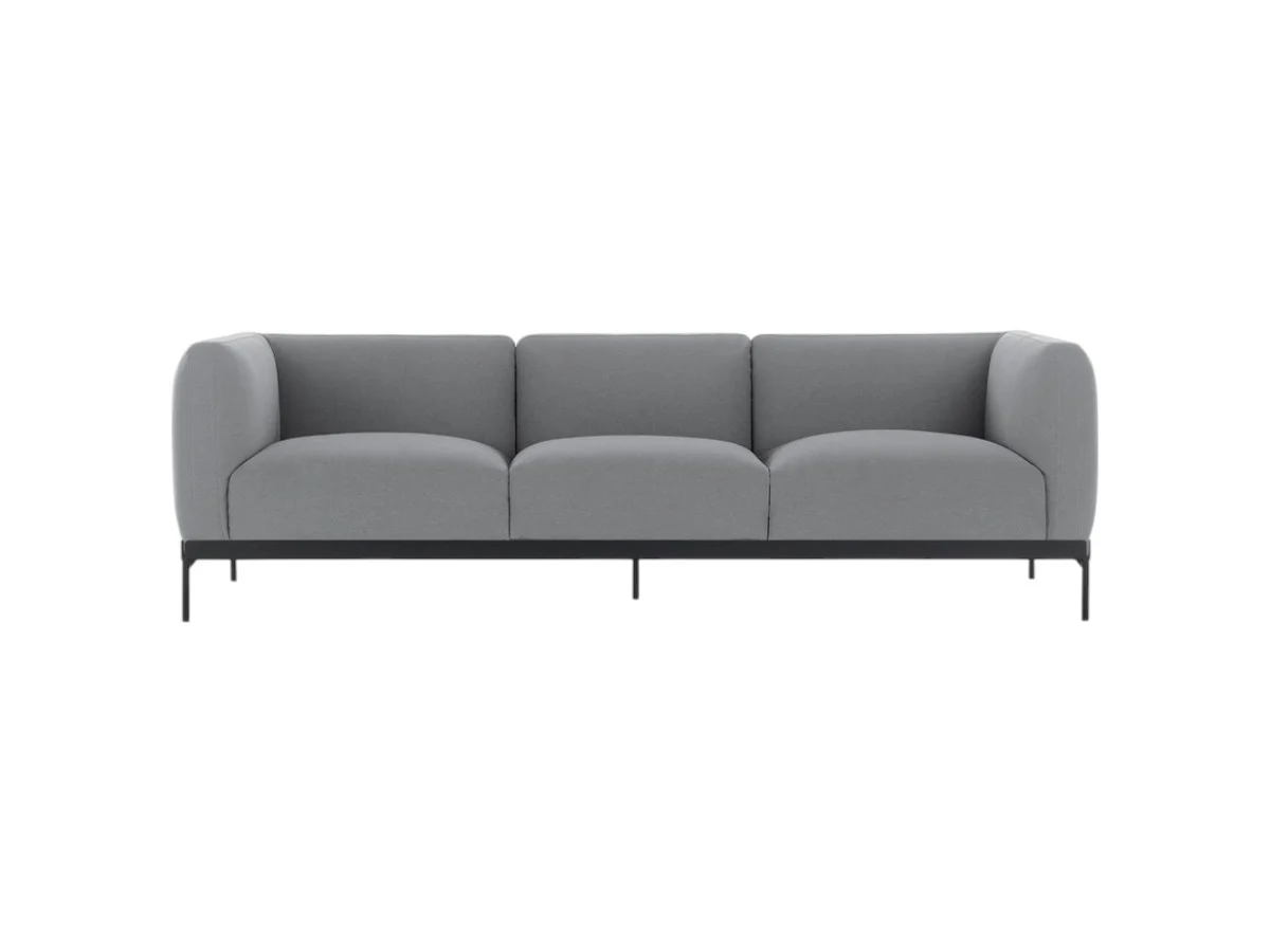 Kartell Asia 3 Seater Sofa Cotone Plain