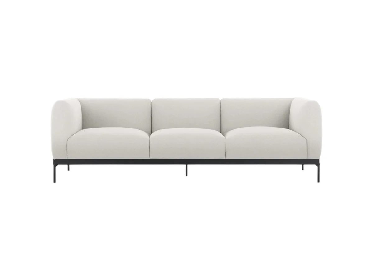 Kartell Asia 3 Seater Sofa Cotone Plain