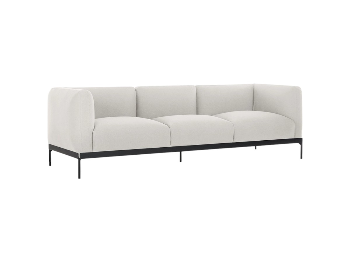 Kartell Asia 3 Seater Sofa Cotone Plain