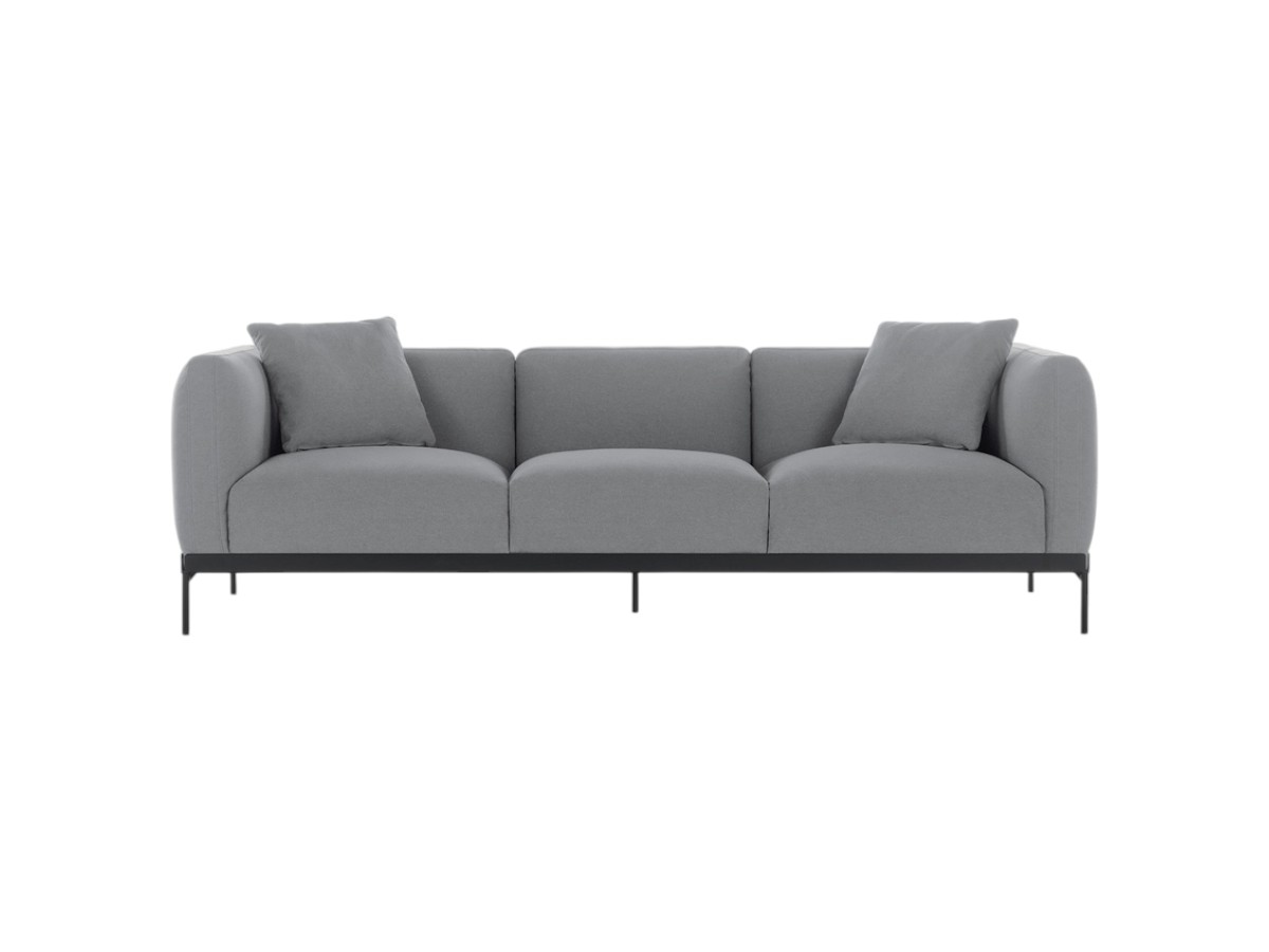 Kartell Asia 3 Seater Sofa Cotone Plain