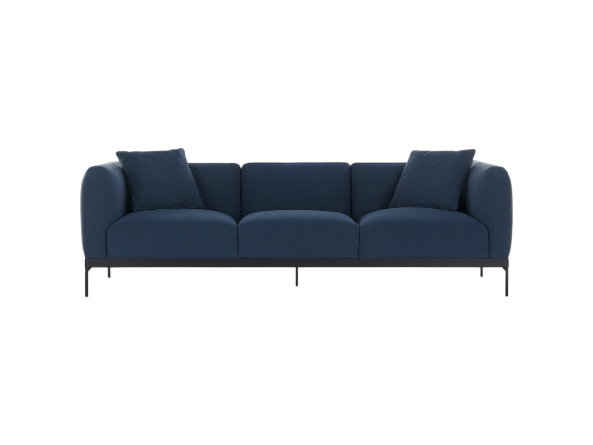 Kartell Asia 3 Seater Sofa Cotone Plain