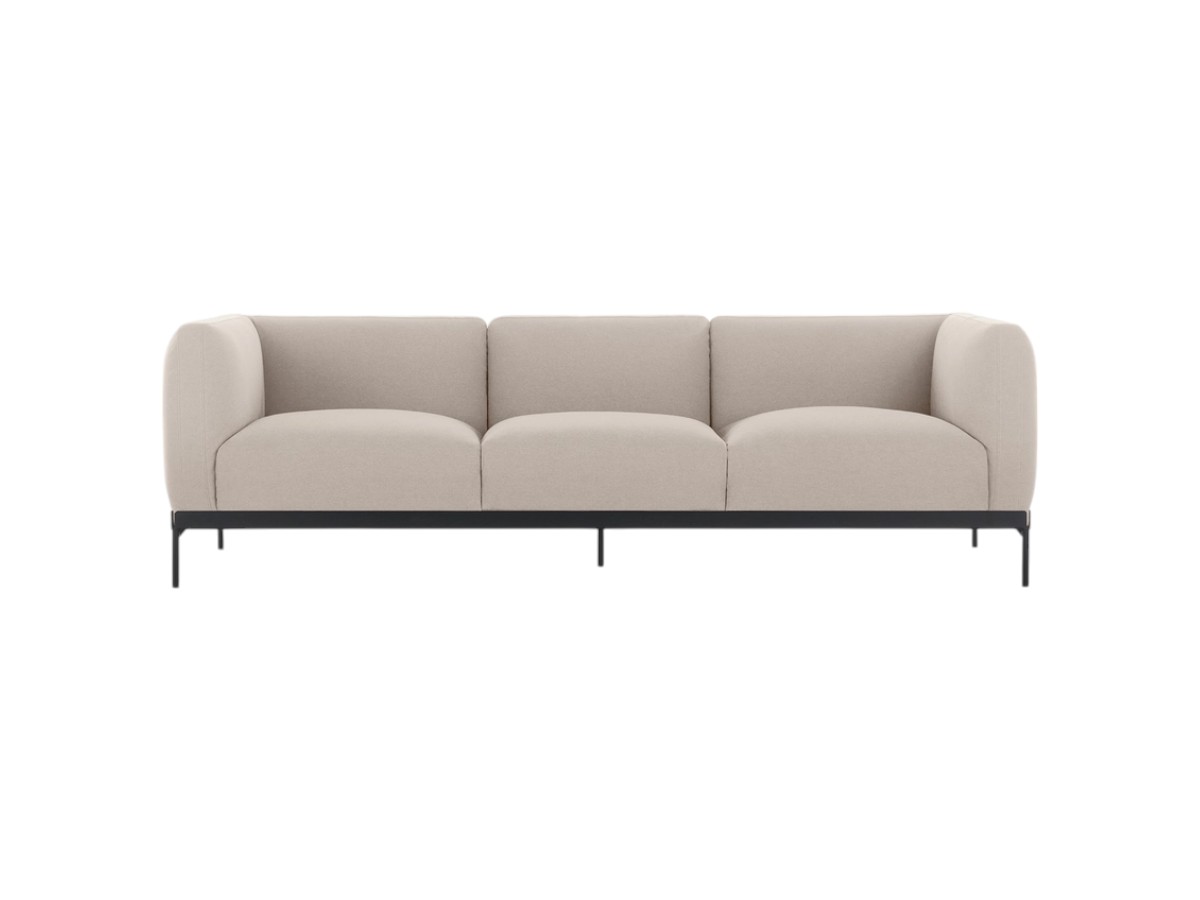 Kartell Asia 3 Seater Sofa Cotone Plain
