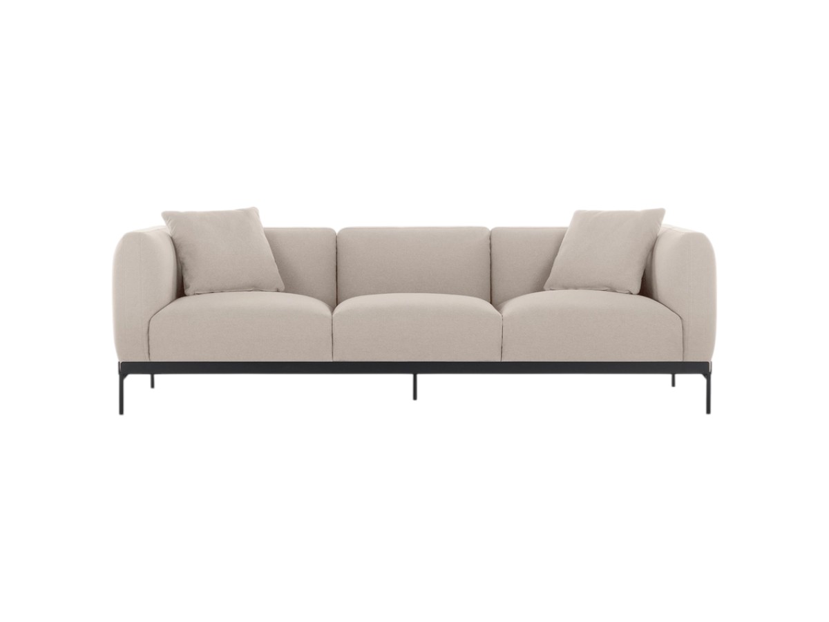 Kartell Asia 3 Seater Sofa Cotone Plain