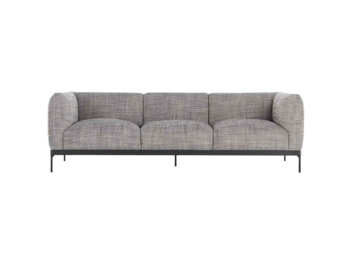 Kartell Asia 3 Seater Sofa Cotone Structure
