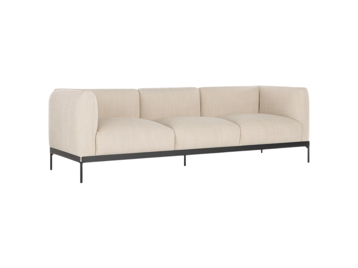 Kartell Asia 3 Seater Sofa Cotone Structure