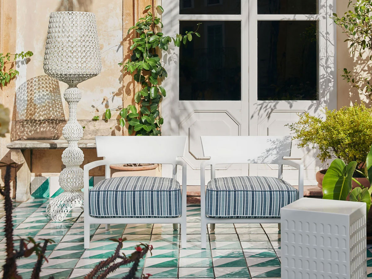 Kartell Cara Mat Outdoor Armchair