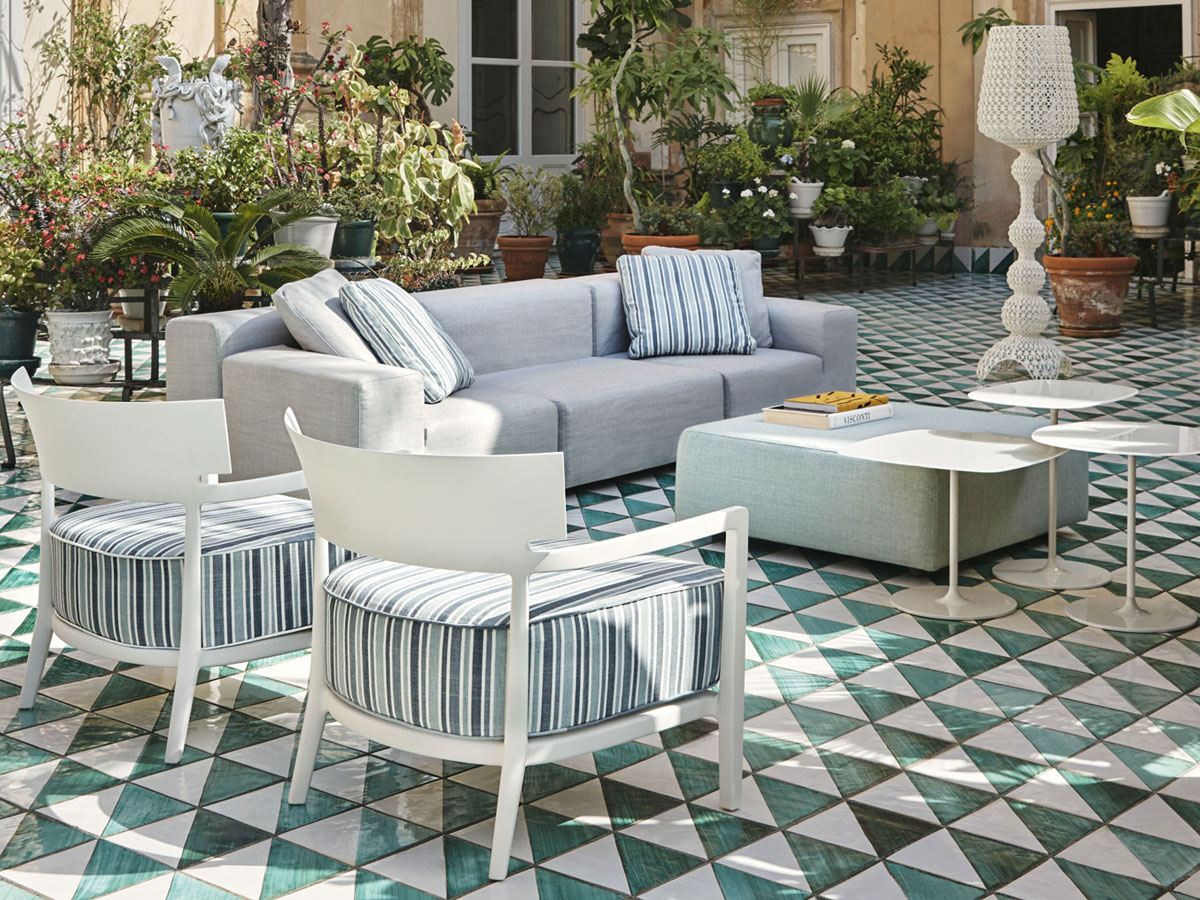 Kartell Cara Mat Outdoor Armchair