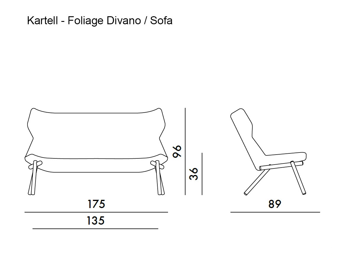 Kartell Foliage Sofa