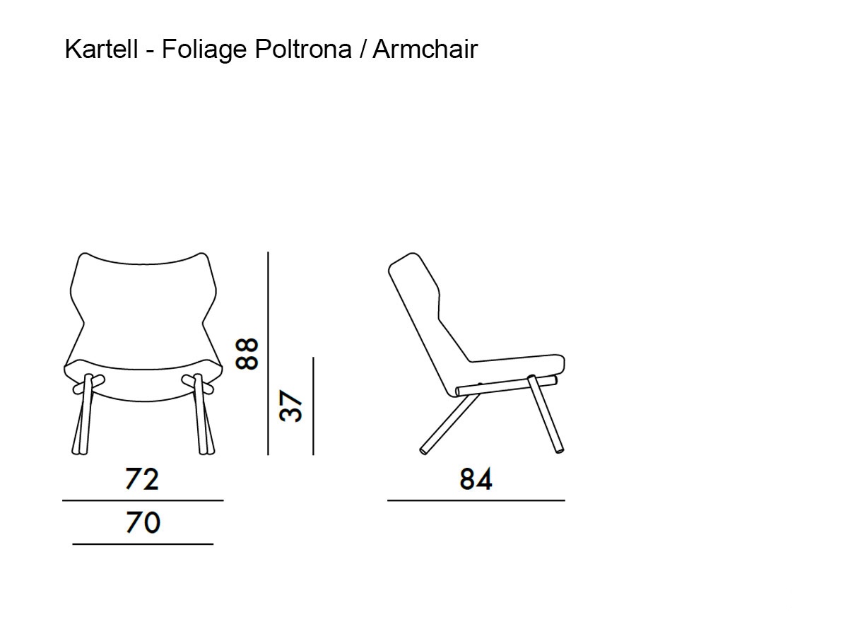 Kartell Foliage Armchair