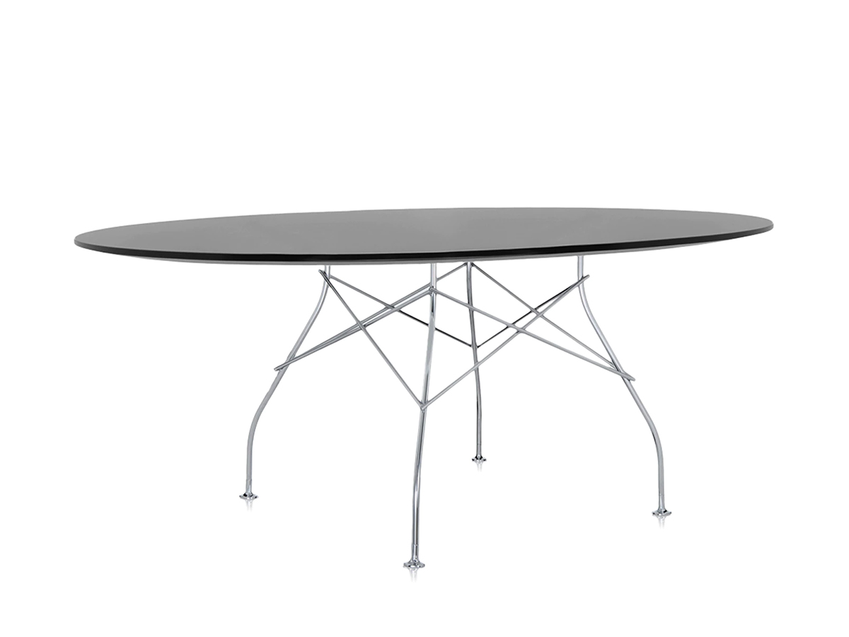 Kartell Glossy Oval Table