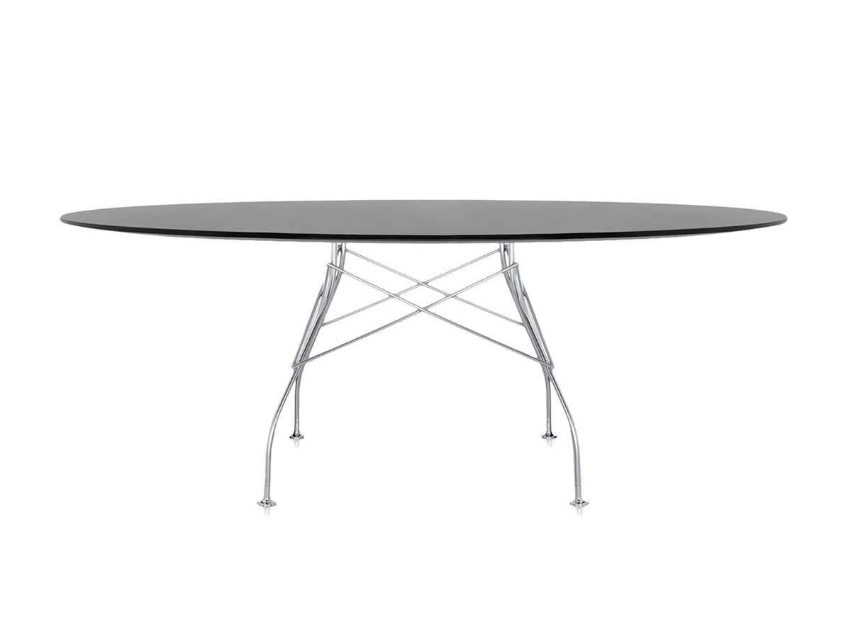 Kartell Glossy Oval Table