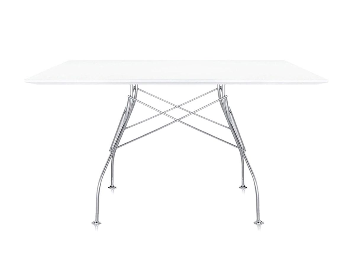 Kartell Glossy Table Square 130x130