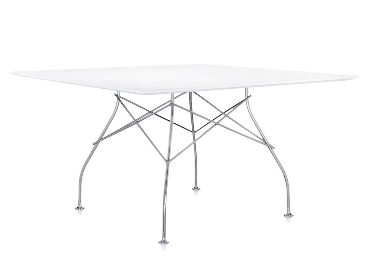 Kartell Glossy Table Square 130x130