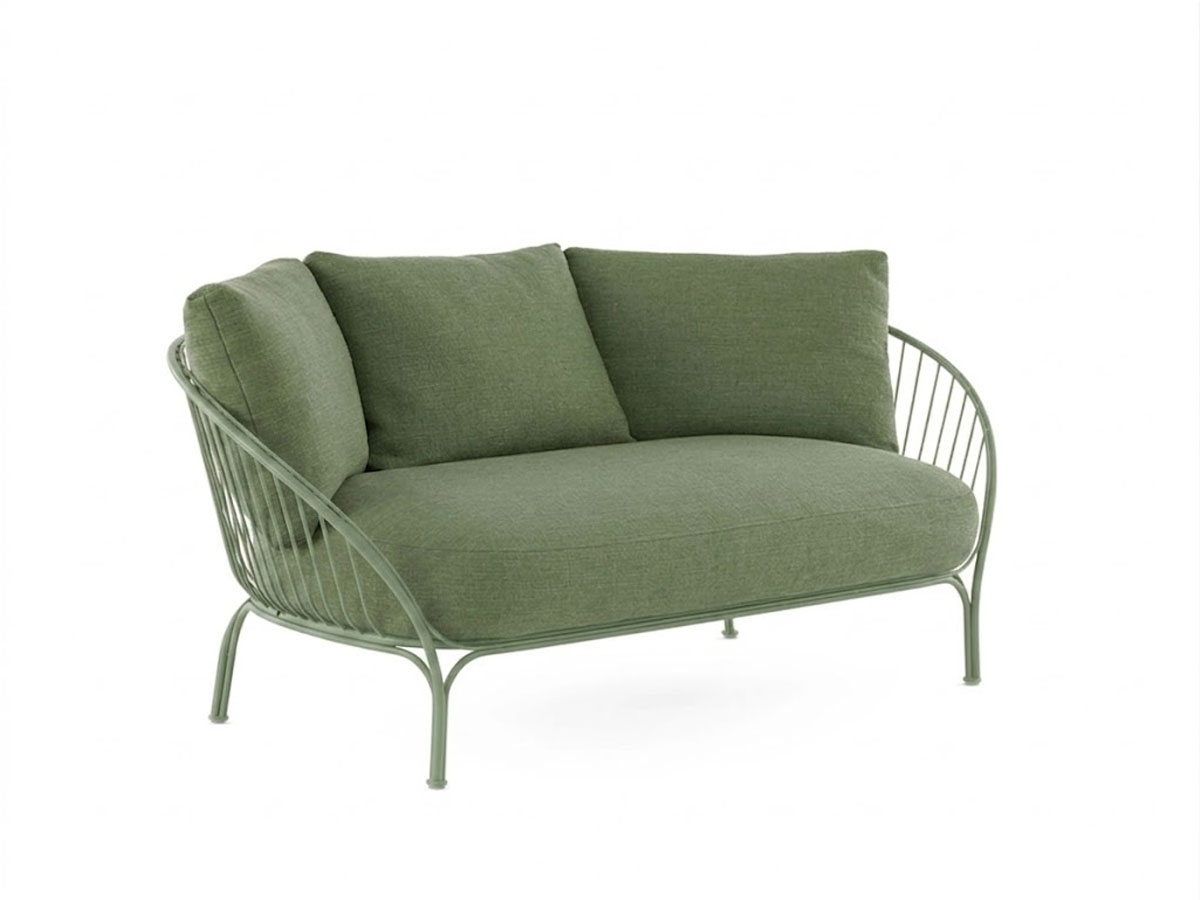 Kartell Hiray Outdoor Sofa With Cushions