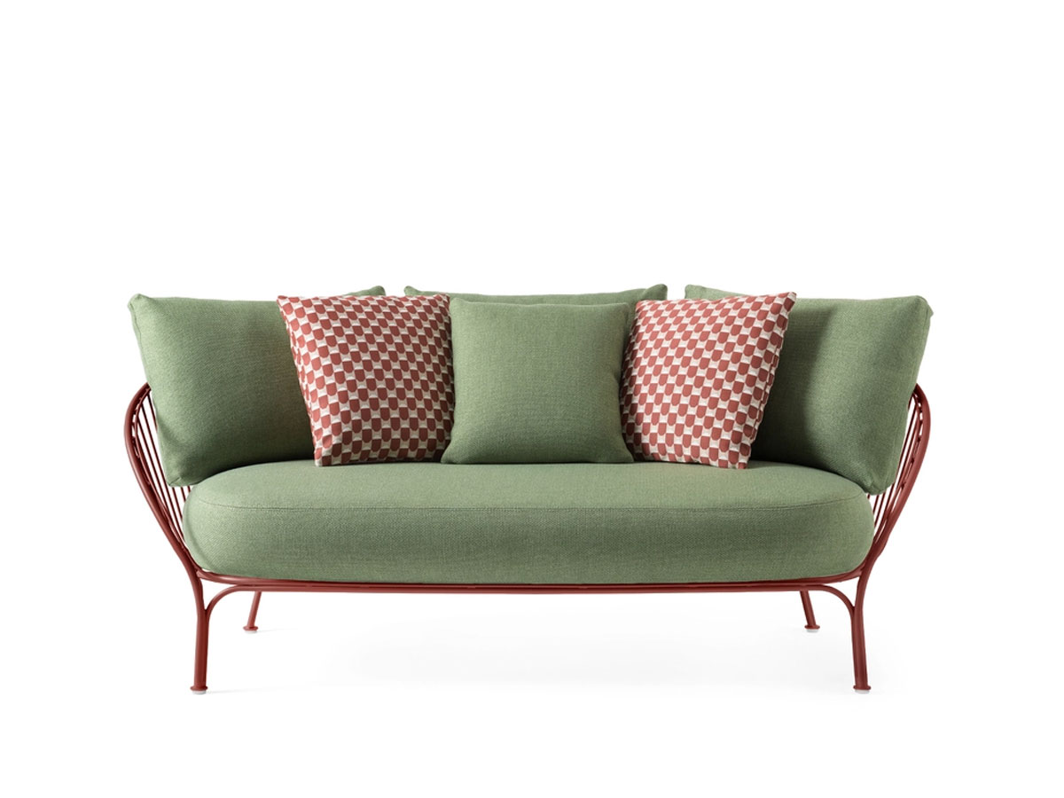 Kartell Hiray Outdoor Sofa With Cushions