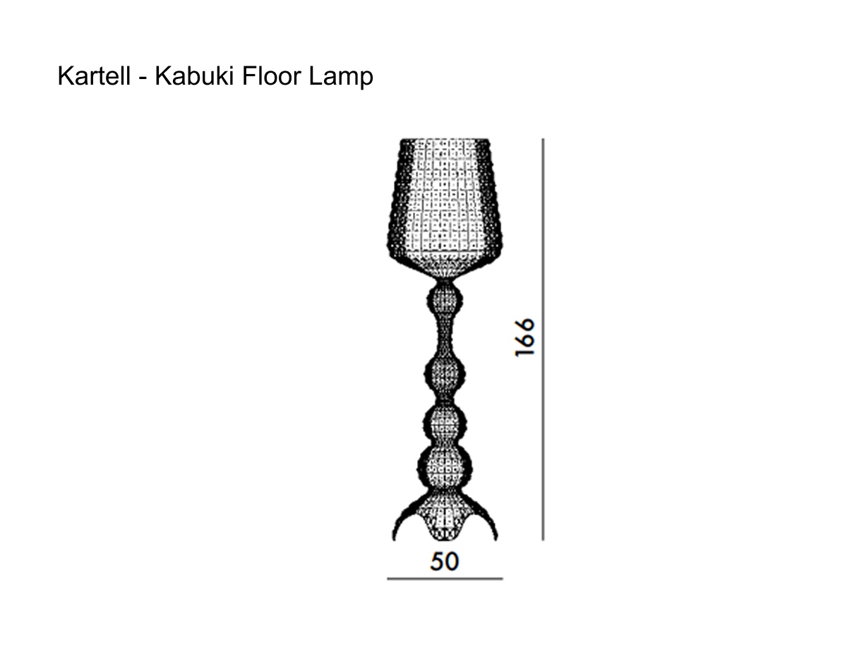 Kartell Kabuki Floor Lamp